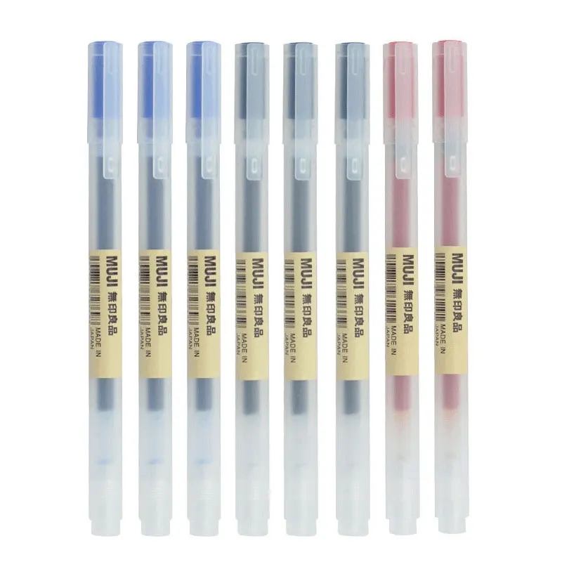 Mujis-カワイイジェルペン、インクペン、オフィス、学校、 - Muji Stationery Gel Pen のレビューと価格