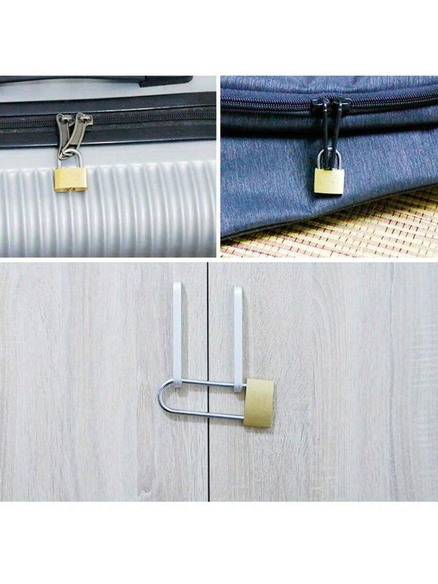 2/4個の真鍮製南京錠、キーは異なります、幅25mmのブラッ - Letter Opener Brass のレビューと価格