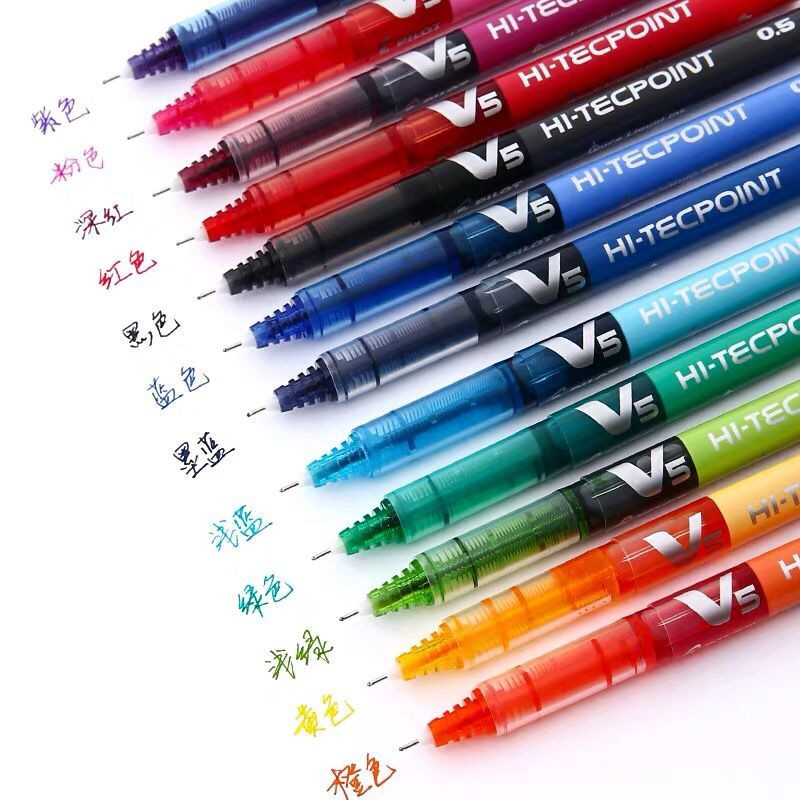 1pc日本パイロットBX-V5水ベースのストレート液体ゲルイ - Pilot Pen V5 のレビューと価格