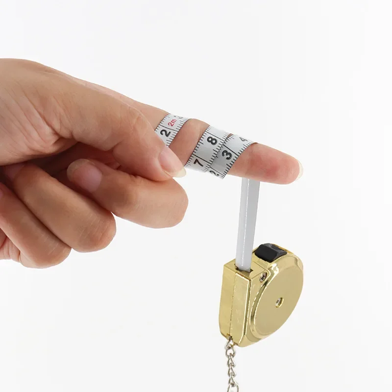 2-10個入りポータブルミニメジャー、長さ2m、真鍮製、キー - Tape Dispenser Weighted のレビューと価格