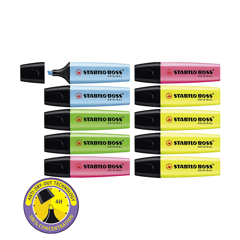STABILO ハイライター BOSS ORIGINAL パ - Stabilo Marker Boss のレビューと価格