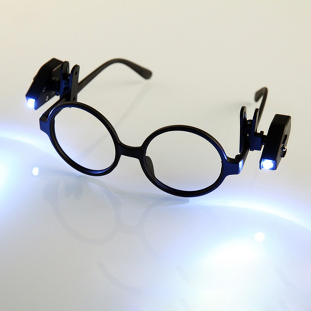 調節可能なミニ読書灯ランプ LED ガラスユニバーサル眼鏡ク - Book Weight Glass のレビューと価格
