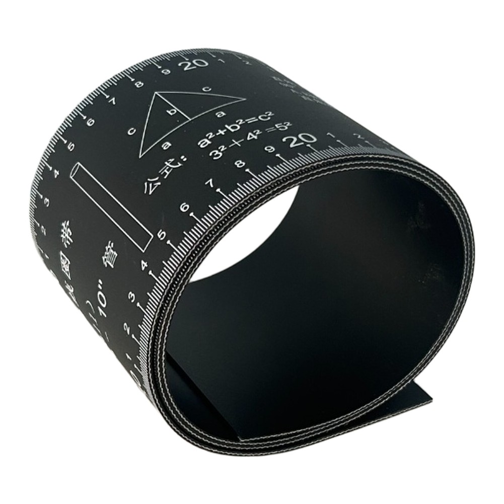 1PC PVC パイプ直径測定テープ細かく印刷されたスケール - Tape Dispenser Weighted のレビューと価格